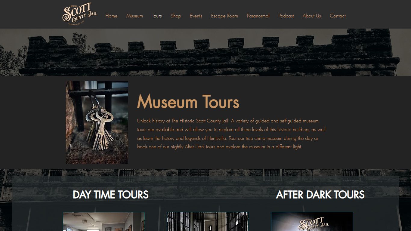 Tours | HistoricScottCoJail